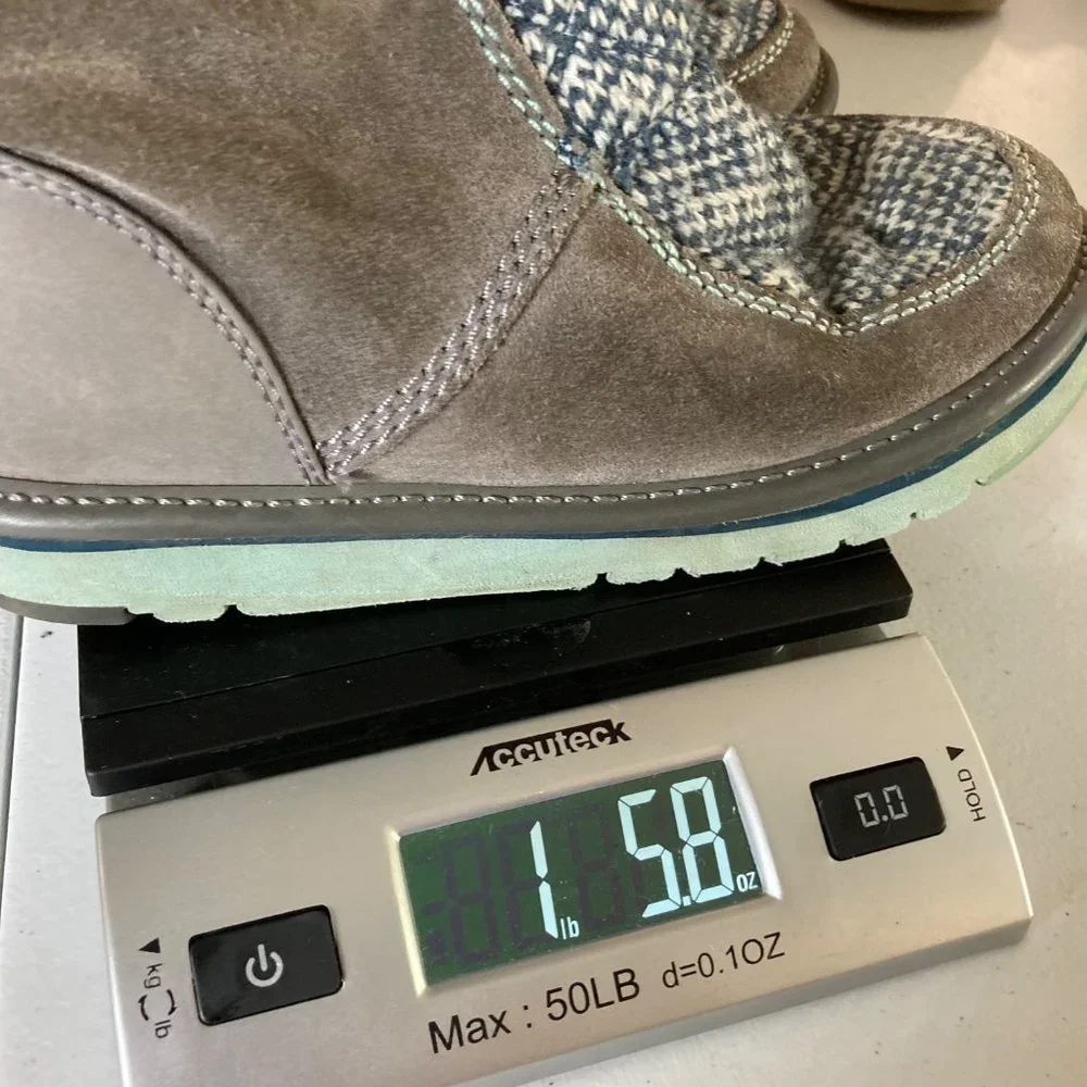 Sorel Kids Sz 3 Style 1573411051 Suede Soft Boots Gray‎ Blue